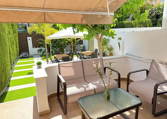 La Casita Garden By Sunset *